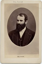 Jay Gould (1836-92), amerikanischer Finanzier